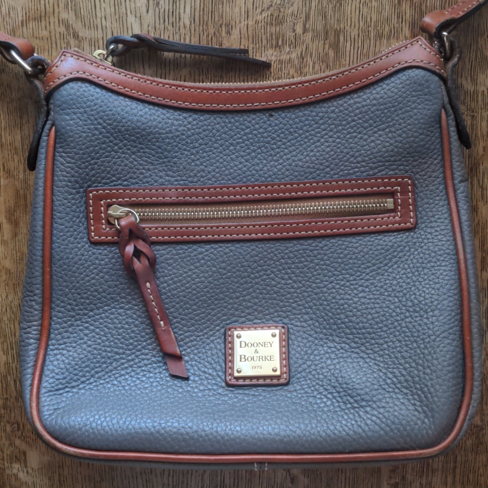 Gray Dooney & Bourke Crossbody Purse